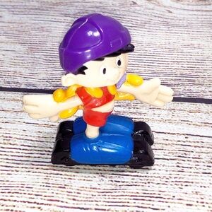 Vintage 1994 BOBBYS WORLD Wheeled Roller Skating Spider On Back Toy